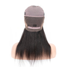 Load image into Gallery viewer, Msmerry Full Lace Wigs for Black Women 100% Virgin Human Hair Pre Plucked with Baby Hair Straight Wave Brazilian Natural Hairline Natural Color 130%-180% Density