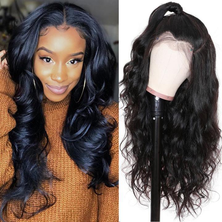 Msmerry 100% High Quality Virgin Human Hair Body Wave 13*4  display picture 1