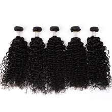 Load image into Gallery viewer, Msmerry Hair Virgin Deep Curly Human Hair Weave 3 Bundle 12A
