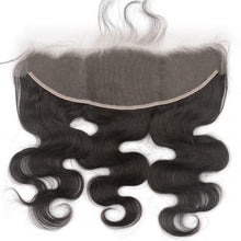 Load image into Gallery viewer, Msmerry Undetectable HD Lace Pre-plucked Body Wave 13*4 Natural Black Hair Frontal