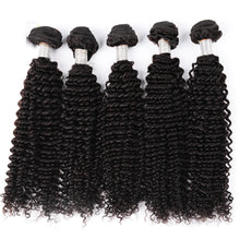 Load image into Gallery viewer, Msmerry Hair Virgin Kinky Curly Human Hair Weave 3 Bundle 12A