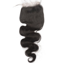 Load image into Gallery viewer, Msmerry Swiss Transparent Lace Body Wave 5*5 Natural Black Hair Closure