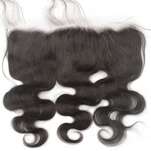 Load image into Gallery viewer, Msmerry Undetectable HD Lace Pre-plucked Body Wave 13*4 Natural Black Hair Frontal