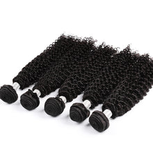 Load image into Gallery viewer, Msmerry Hair Virgin Kinky Curly Human Hair Weave 3 Bundle 12A