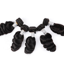 Load image into Gallery viewer, Msmerry Hair Virgin Single Loose Wave Human Hair Weave 1 Bundle 12A