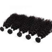 Load image into Gallery viewer, Msmerry Hair Virgin Deep Curly Human Hair Weave 3 Bundle 12A