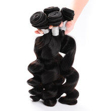 Load image into Gallery viewer, Msmerry Hair Virgin Single Loose Wave Human Hair Weave 1 Bundle 12A