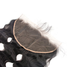 Load image into Gallery viewer, Msmerry Undetectable HD Lace Pre-plucked Body Wave 13*6 Natural Black Hair Frontal