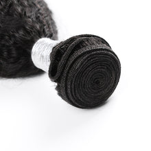 Load image into Gallery viewer, Msmerry Hair Virgin Kinky Straight Human Hair Weave 3 Bundle 12A