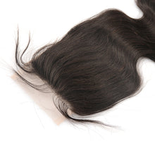 Load image into Gallery viewer, Msmerry Swiss Transparent Lace Body Wave 4*4 Natural Black Hair Closure