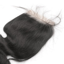 Load image into Gallery viewer, Msmerry Swiss Transparent Lace Body Wave 5*5 Natural Black Hair Closure
