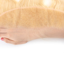 Load image into Gallery viewer, Msmerry Swiss Transparent Lace Pre-plucked Body Wave 13*4 613 Hair Frontal