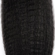 Load image into Gallery viewer, Msmerry Hair Virgin Kinky Straight Human Hair Weave 1 Bundle 12A
