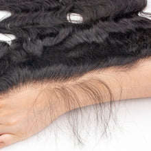 Load image into Gallery viewer, Msmerry Undetectable HD Lace Pre-plucked Body Wave 13*6 Natural Black Hair Frontal