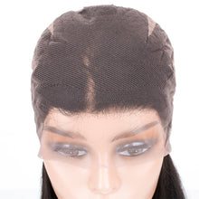 Load image into Gallery viewer, Msmerry Full Lace Wigs for Black Women 100% Virgin Human Hair Pre Plucked with Baby Hair Body Wave Brazilian Natural Hairline Natural Color 130%-180% Density