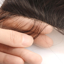 Load image into Gallery viewer, Msmerry Swiss Transparent Lace Body Wave 4*4 Natural Black Hair Closure