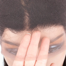 Load image into Gallery viewer, Msmerry Full Lace Wigs for Black Women 100% Virgin Human Hair Pre Plucked with Baby Hair Body Wave Brazilian Natural Hairline Natural Color 130%-180% Density