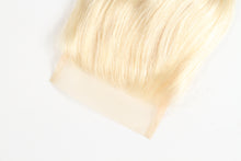 Load image into Gallery viewer, Msmerry Swiss Transparent Lace Body Wave 4*4 613 Hair Closure
