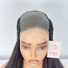 Load image into Gallery viewer, Gorgeoushair TP Wig 20 Inch 5x5 Lace Front Wigs Human Hair Wigs for Black Women Straight Wig Natural Black Color
