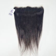Load image into Gallery viewer, Aevum Hair Hair Extensions Lace Frontal 16 Inch Natural Black Real Human Hair Extensions Straight Hair Wig
