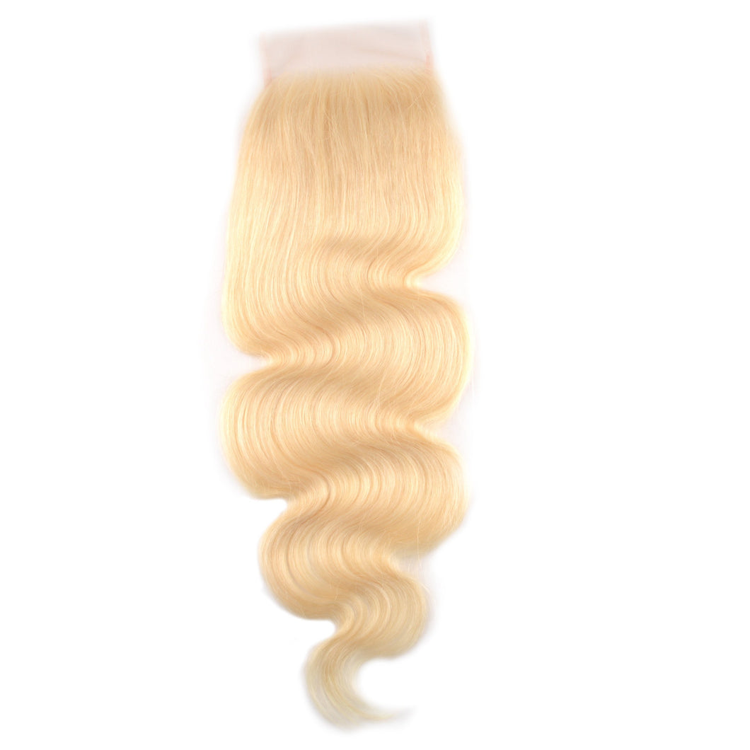 Msmerry Swiss Transparent Lace Body Wave 5*5  613 Hair Closure